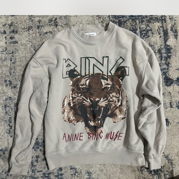 Anine Bing Tiger Sweatshirt - Picture 1 of 4